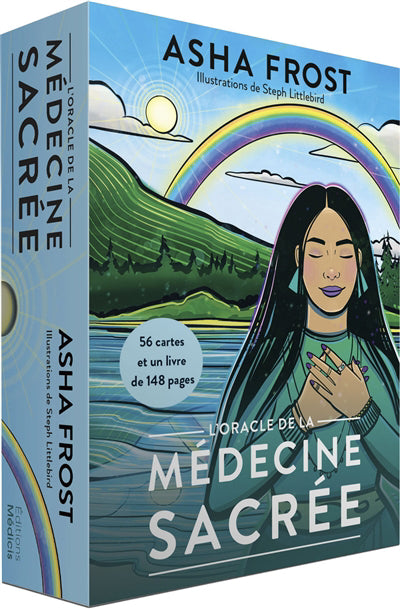 ORACLE DE LA MEDECINE SACREE  (COFFRET 56 CARTES +LIVRET)