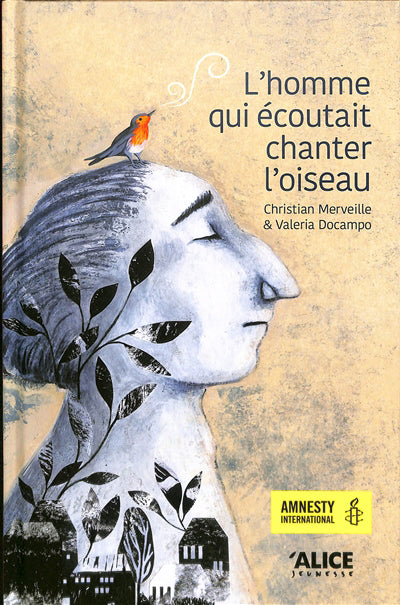 HOMME QUI ECOUTAIT CHANTER L'OISEAU