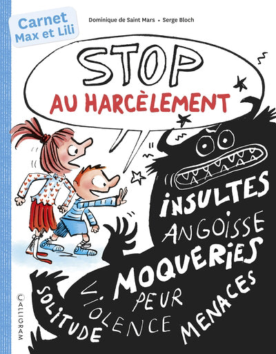 STOP AU HARCELEMENT  CARNET MAX ET LILI