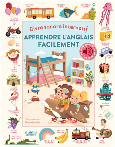 LIVRE SONORE INTERACTIF | APPRENDRE L'ANGLAIS FACILEMENT