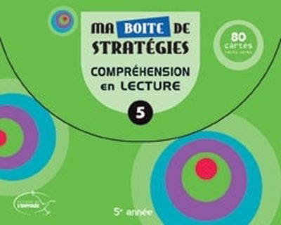 COMPREHENSION EN LECTURE 5E ANNEE