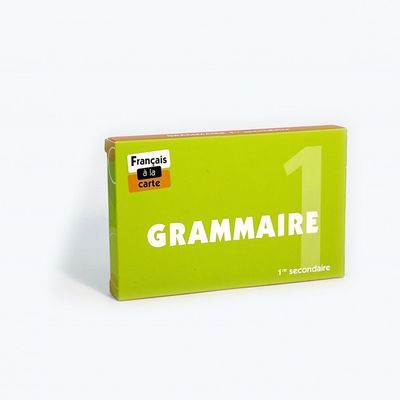 Grammaire - 1re secondaire