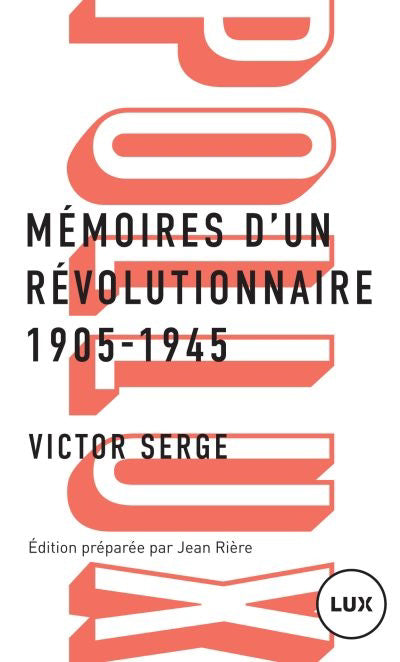 MEMOIRES D'UN REVOLUTIONNAIRE