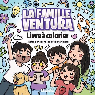 FAMILLE VENTURA - LIVRE A COLORIER