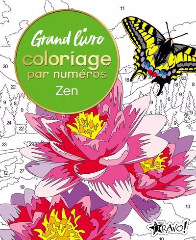 ZEN -GRAND LIVRE COLORIAGE NUMEROS