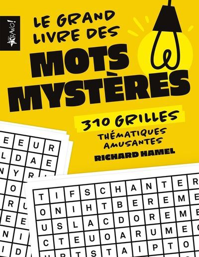 GRAND LIVRE DES MOTS MYSTERES - 310 GRILLES THEMATIQUES
