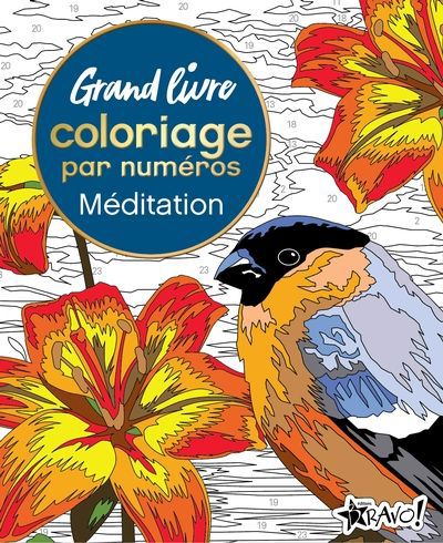 GRAND LIVRE DE COLORIAGE - MEDITATION