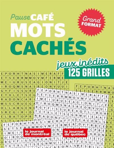 PAUSE-CAFE MOTS CACHES (GRAND FORMAT) NO.1