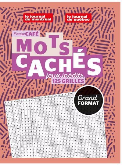 PAUSE-CAFE : MOTS CACHES (GRAND FORMAT)