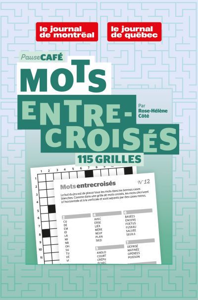 PAUSE CAFE : MOTS ENTRECROISES 2026 NO 1