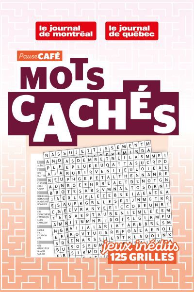 PAUSE CAFE : MOTS CACHES 2026 NO 2