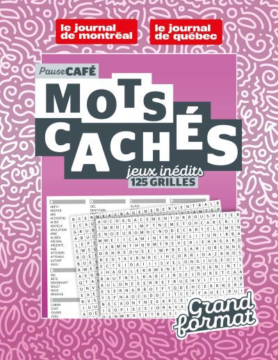 PAUSE CAFE : MOTS CACHES (GF) NO 2