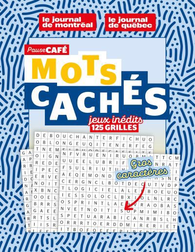 PAUSE CAFE : MOTS CACHES GROS CARACTERES
