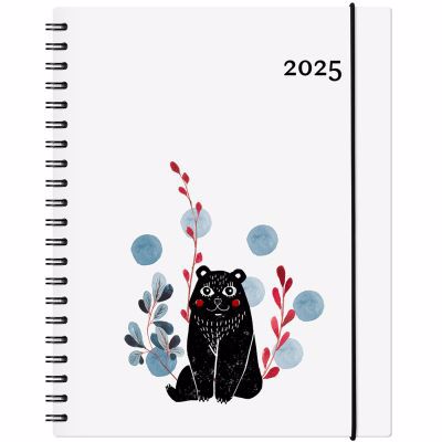 AGENDA ANNUEL 2025 GARBO OURS - COUVERTURE