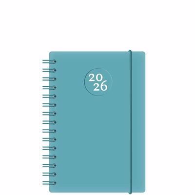 W. MAXWELL AGENDA 2026 EURO BLEU  BILINGUE FRANCAIS-ANGLAIS