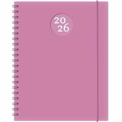 W. MAXWELL AGENDA 2026 KIBO ROSE  BILINGUE FRANCAIS-ANGLAIS