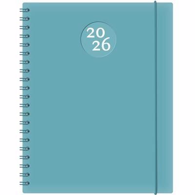 W. MAXWELL AGENDA 2026 KIBO BLEU  BILINGUE FRANCAIS-ANGLAIS