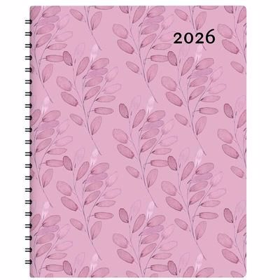 W. MAXWELL AGENDA 2026 MAXI ROSE  BILINGUE FRANCAIS-ANGLAIS