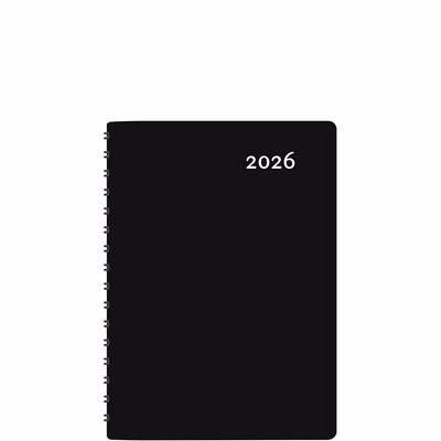 W. MAXWELL AGENDA 2026 BURO NOIR  BILINGUE FRANCAIS-ANGLAIS