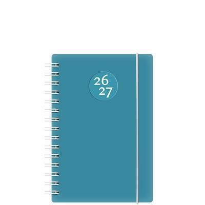 W. MAXWELL AGENDA SCOLAIRE 2026-2027 EURO BLEU BILINGUE FRANCAIS-