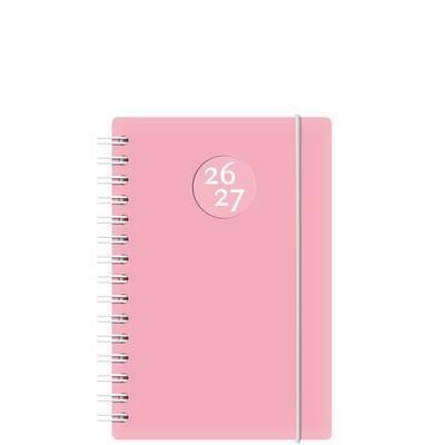 W. MAXWELL AGENDA SCOLAIRE 2026-2027 EURO ROSE BILINGUE FRANCAIS-