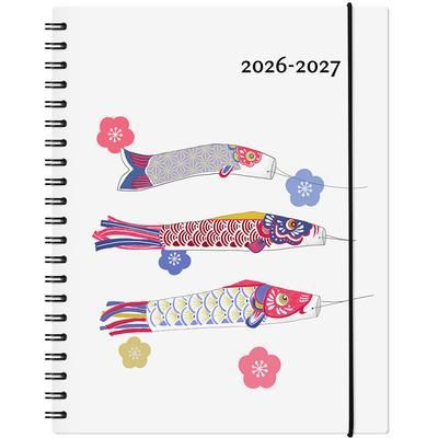 W. MAXWELL AGENDA SCOLAIRE 2026-2027 GARBO CERFS-VOLANTS BILINGUE