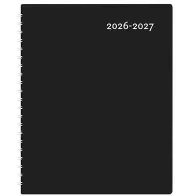 W. MAXWELL AGENDA SCOLAIRE 2026-2027 MAXI NOIR BILINGUE FRANCAIS-