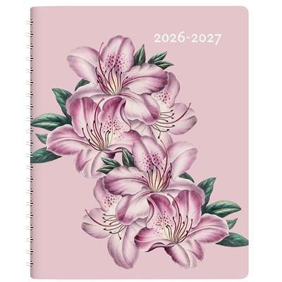 W. MAXWELL AGENDA SCOLAIRE 2026-2027 MAXI ROSE BILINGUE FRANCAIS-