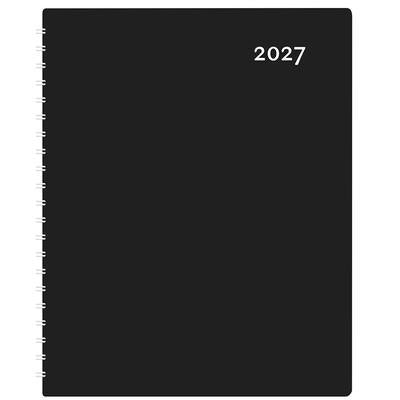 W. MAXWELL AGENDA 2027 MAXI NOIR BILINGUE FRANCAIS-ANGLAIS