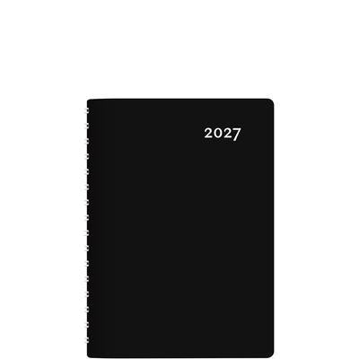 W. MAXWELL AGENDA 2027 BURO NOIR BILINGUE FRANCAIS-ANGLAIS