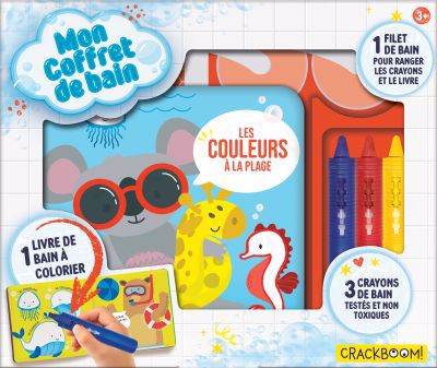 COFFRET DE BAIN -COULEURS DE LA PLAGE