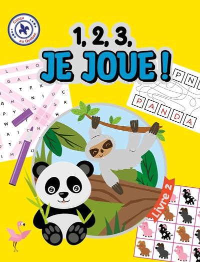 1, 2, 3, JE JOUE! LIVRE 2