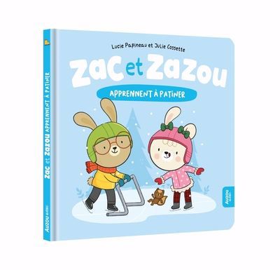 ZAC ET ZAZOU APPRENNENT A PATINER