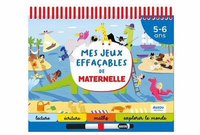 MES JEUX EFFACABLES DE MATERNELLE 5-6 ANS