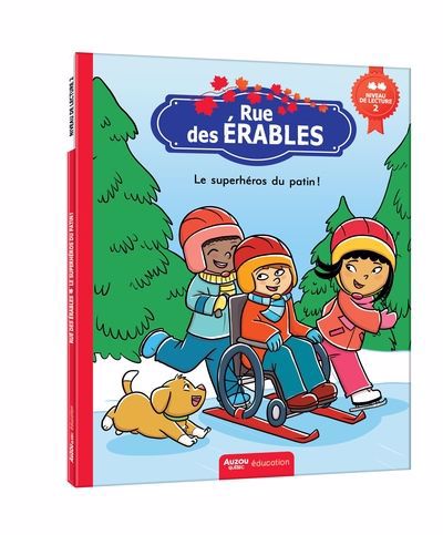 RUE DES ÉRABLES NIVEAU 2 -  LE SUPERHÉROS DU PATIN !