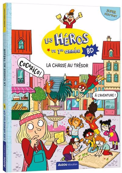 HÉROS DE 1RE ANNÉE EN BD - SUPER DÉBUTANT - LA CHASSE AU TRÉSOR