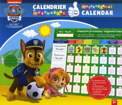 CALENDRIER MOTIVATION PAT'PATROUILLE