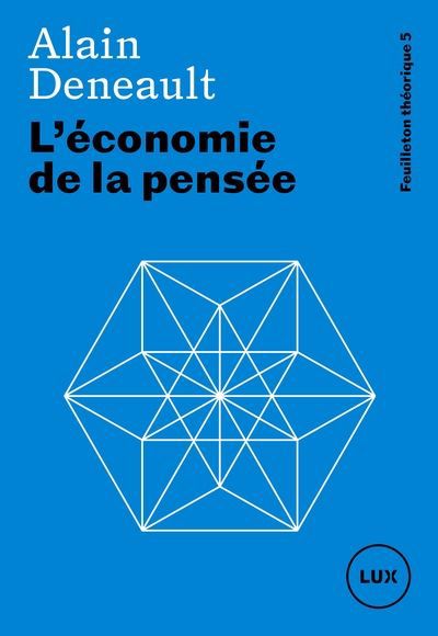 ECONOMIE DE LA PENSEE