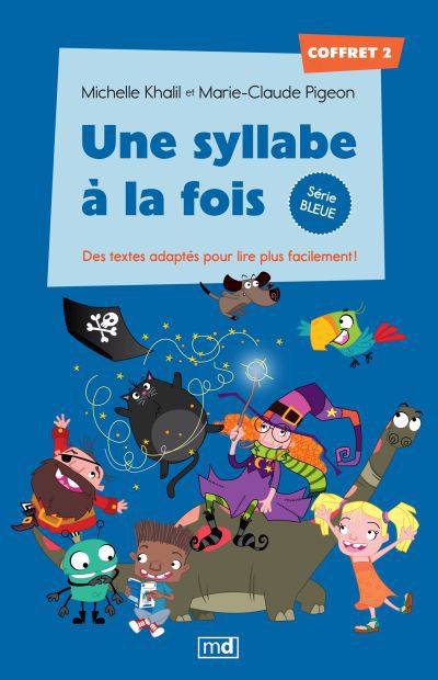 Une syllabe à la fois - Coffret 2 série bleue