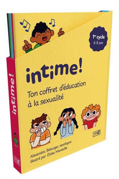 INTIME ! TON COFFRET D'EDUCATION A LA SEXUALITE - 1ER CYCLE