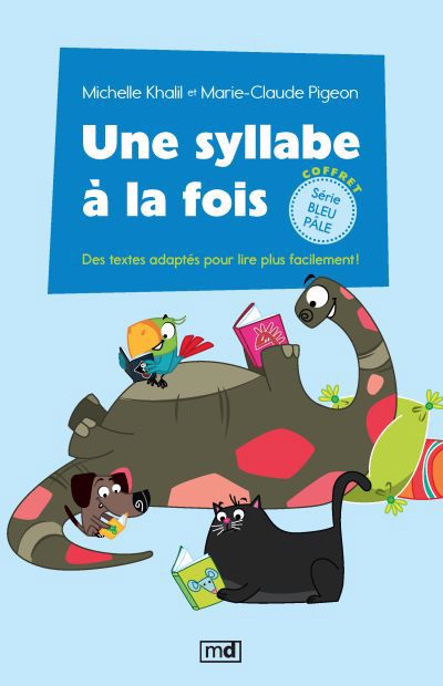 UNE SYLLABE A LA FOIS - SERIE BLEU PALE (COFFRET)
