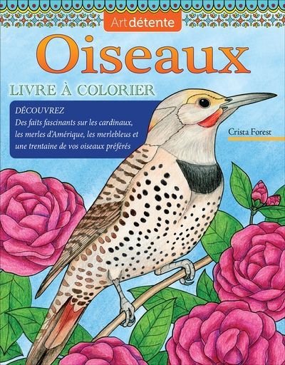 OISEAUX  LIVRE A COLORIER