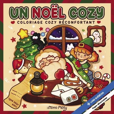 UN NOEL COZY  COLORIAGE COZY RECONFORTANT