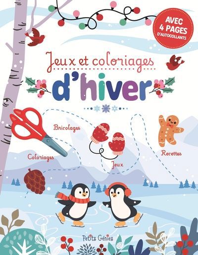 JEUX ET COLORIAGES D'HIVER