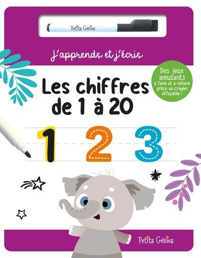 CHIFFRES DE 1 A 20 LES N.E.