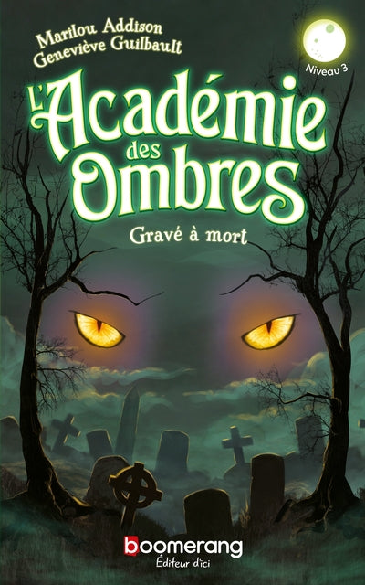 ACADEMIE DES OMBRES   GRAVE A MORT  NIVEAU 3
