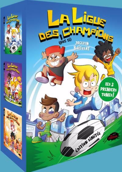 Ligue des (pas si) champions - Coffret Tomes 1-2-3