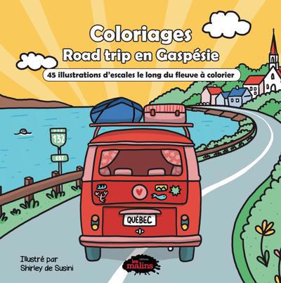 COLORIAGES  ROAD TRIP EN GASPESIE
