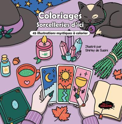 COLORIAGES  SORCELLERIES D'ICI