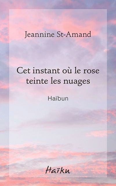 CET INSTANT OU LE ROSE TEINTE LES NUAGES